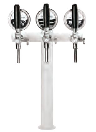 Wasserhahn, Zapfhahn, weiss